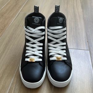 Versace men’s high top sneakers